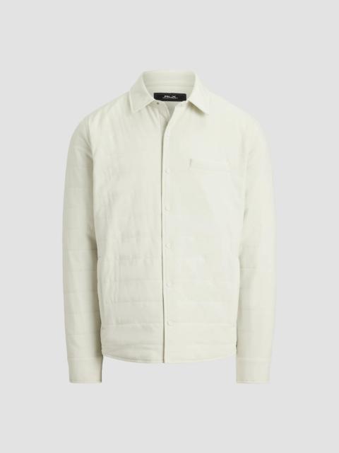 Polo Ralph Lauren Men's Quilted Shirt Jacket - Stone Pebble