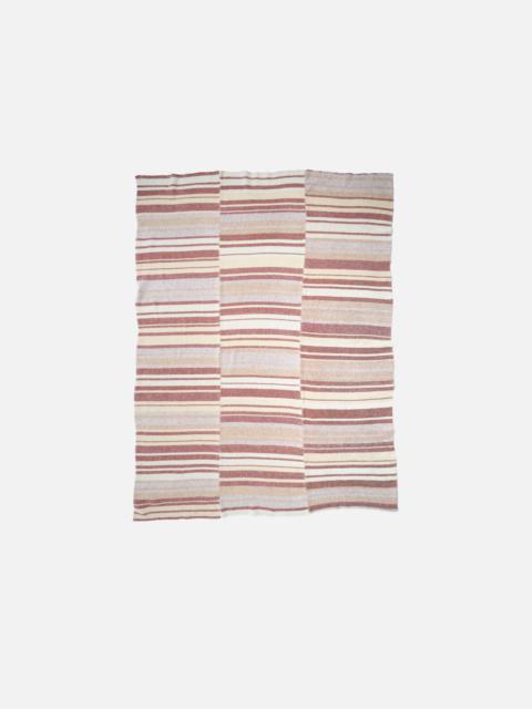 The Elder Statesman STRIPE SUPER SOFT BLANKET