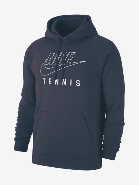 Nike Swoosh Club Fleece Men's Tennis Pullover Hoodie