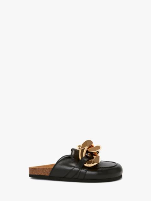 JW Anderson MEN’S CHAIN LOAFER MULES