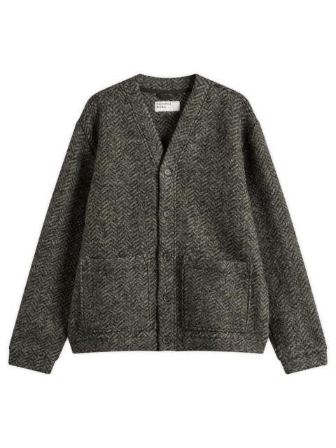 Universal Works Universal Works Raven Fleece Advance Cardigan
