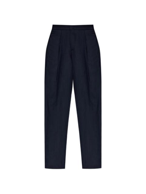 GIORGIO ARMANI pleated trousers