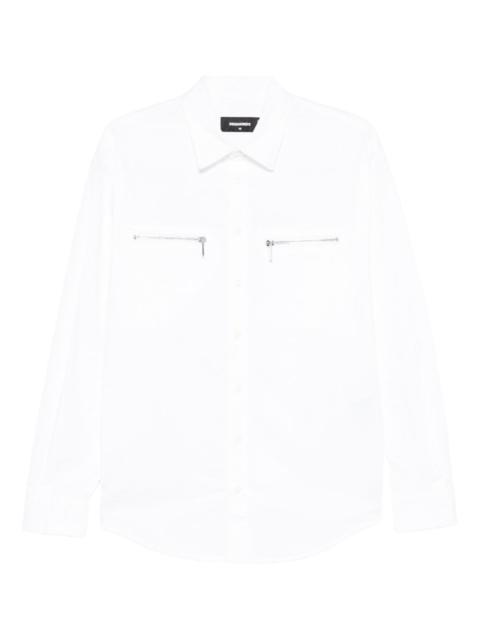 DSQUARED2 zip-pocket shirt