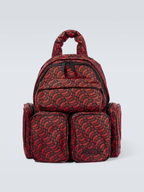 Moncler x Adidas printed backpack
