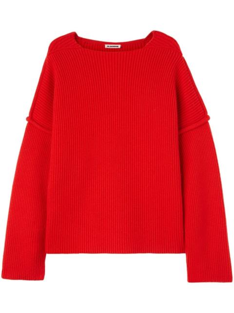 Jil Sander crew-neck wool sweater