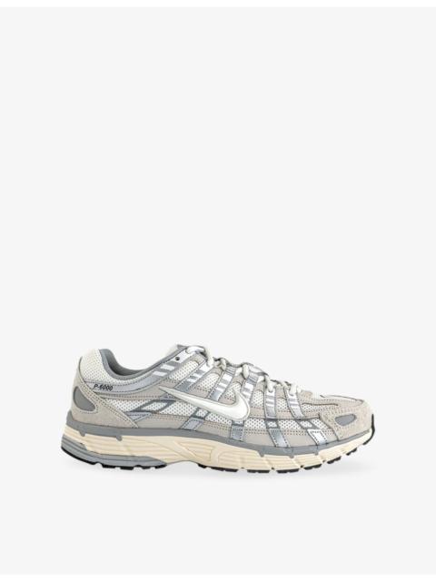 Nike P-6000 Suede and Mesh Trainers