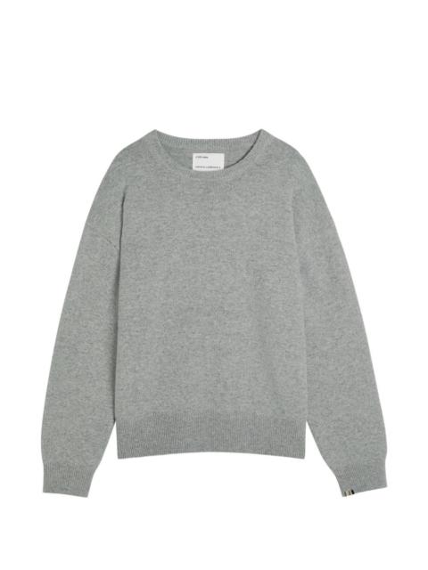 extreme cashmere crew-neck sweater