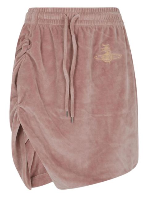 Vivienne Westwood drawstring mini skirt