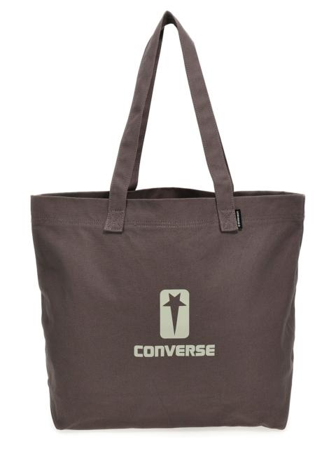 Rick Owens DRKSHDW Drkshw X Converse Shopping Shopper Tote Bag Gray