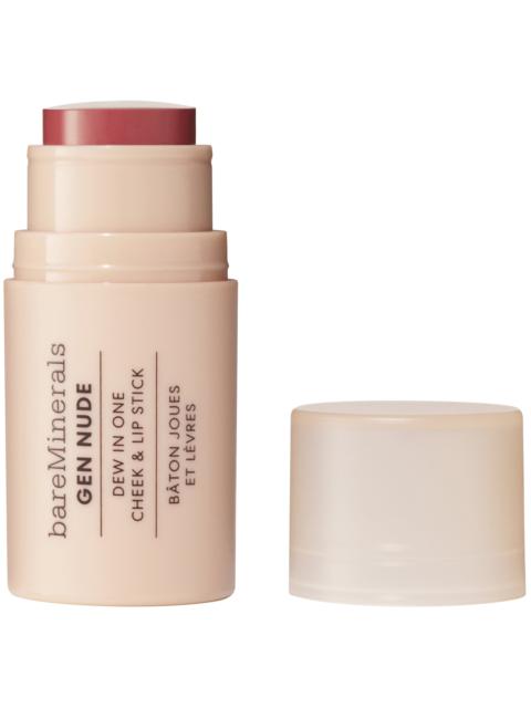 bareMinerals bareMinerals GEN NUDE Dew In One Cheek & Lip Stick - Brick It On