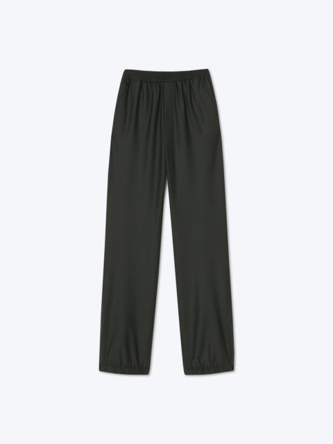 NICIA - Elasticated trouser - Pine green