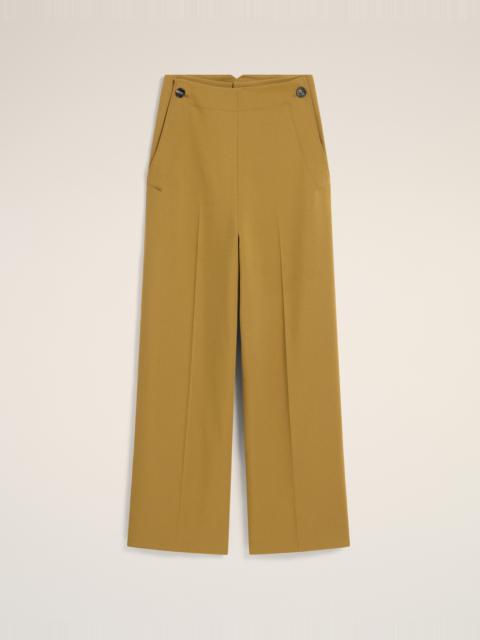 AMI Paris MUSTARD WOOL SAILOR TROUSERS