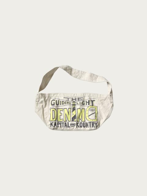 Kapital Canvas News Paper Bag (GUIDING LIGHT) - Natural