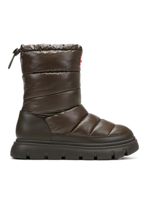 HUNTER Women's Maribel Lug Sole Insulated Waterproof Snow Booties