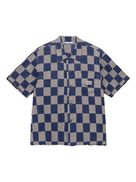 Stüssy Stussy x OUR LEGACY Work Shop Box Shirt Shortsleeve 'Grey Blue' WS2222BBG
