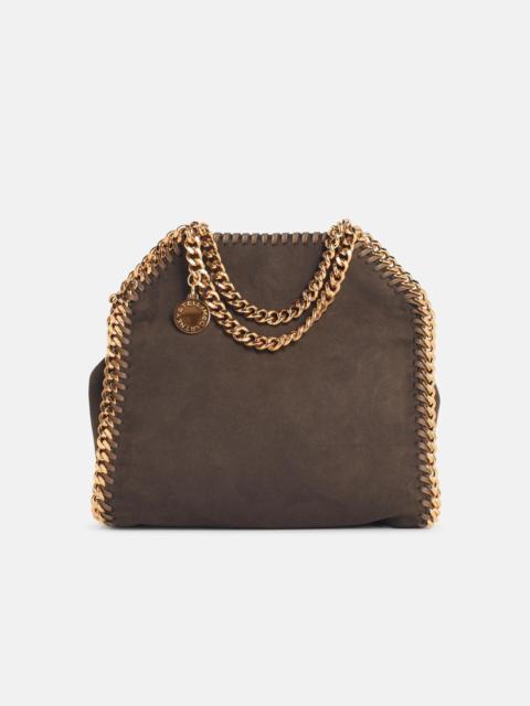 'TOTE FALABELLA MICRO' MOCHA VEGAN SUEDE BAG