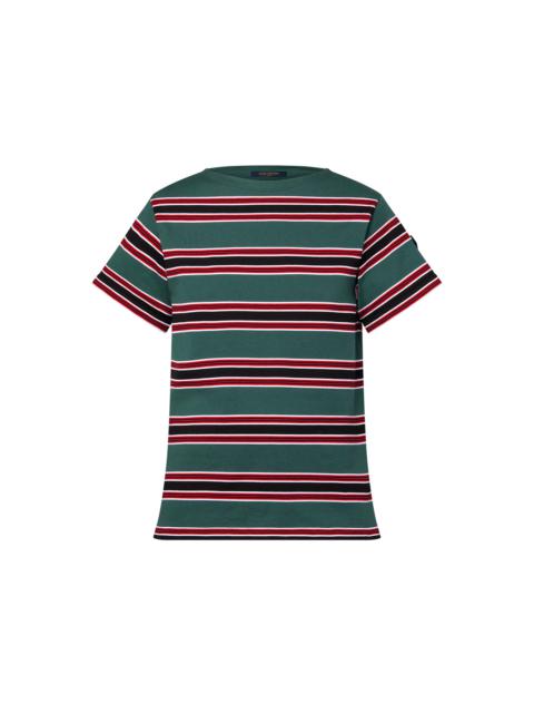 Louis Vuitton Graphic Stripes Knit Top