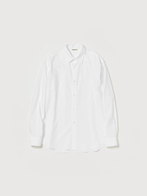 AURALEE WASHED FINX TWILL SHIRT