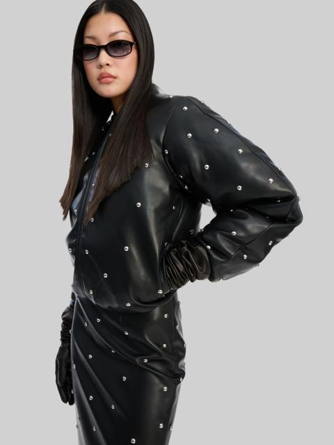 ROTATE Rotate Studded Padded Jacket - Black