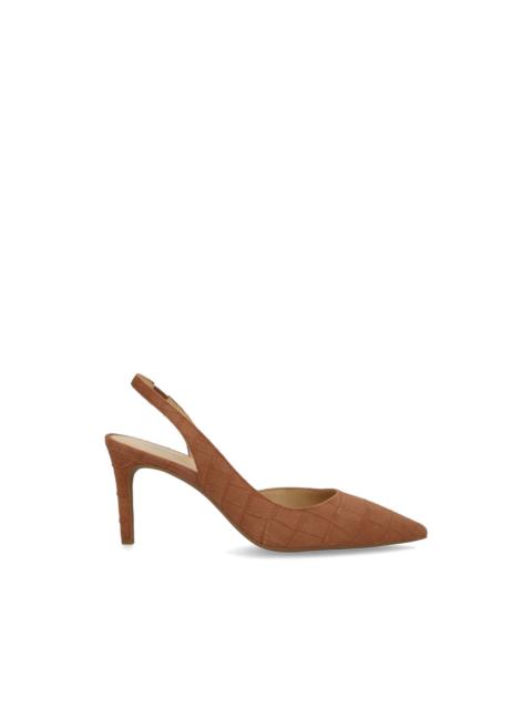MICHAEL KORS Alina Flex slingback heeled leather pumps