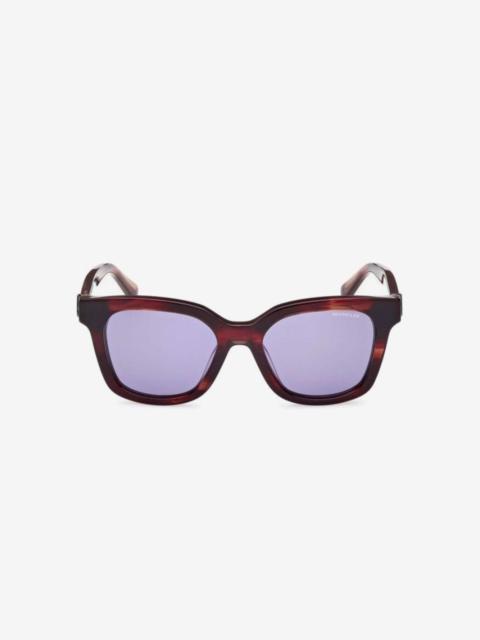 Moncler square frame sunglasses