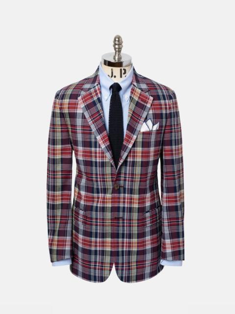 J. PRESS MADRAS SPORT COAT