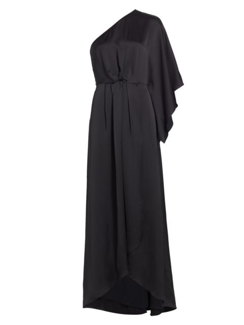 RAMY BROOK Women's Simone Knot-Front Satin Gown - Black