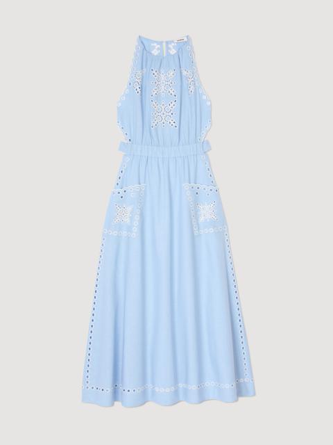 BRODERIE ANGLAISE MAXI DRESS