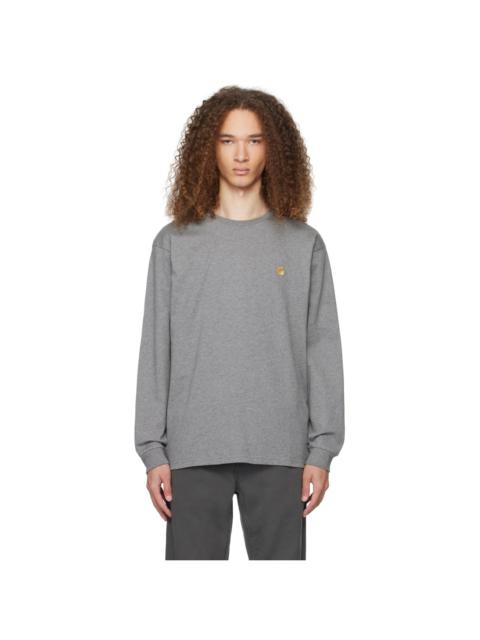 Gray Chase Long Sleeve T-Shirt