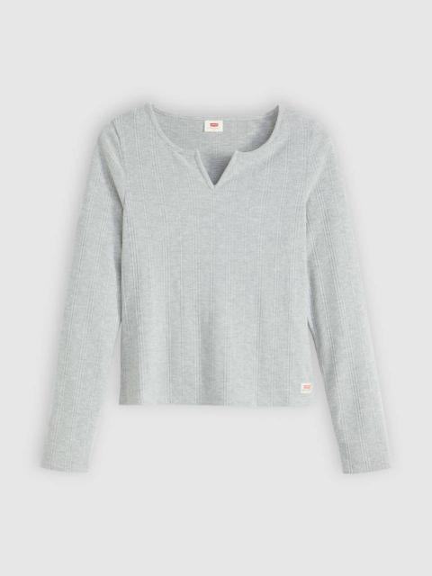 Levi's DRY GOODS WOMEN'S SUPERSOFT LONG-SLEEVE TEE