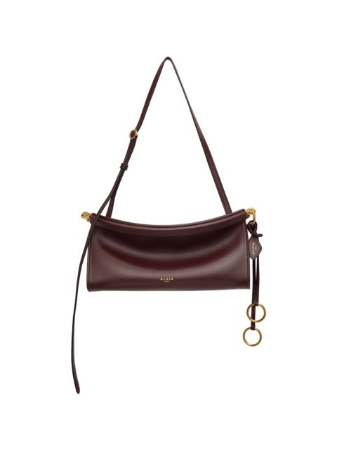 Alaïa Burgundy 'Le Click' East West Small Bag