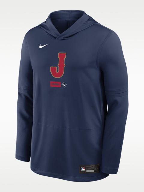 Nike Japan National Baseball Team 2026 World Baseball Classic Men's Nike Dri-FIT Long-Sleeve Hooded Top