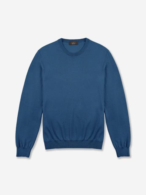 SLOWEAR Slim fit Flexwool crewneck sweater