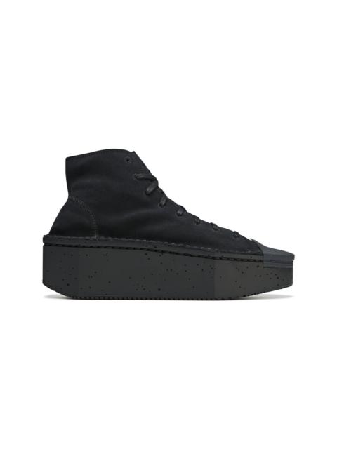 Y-3 Brick Court Hi Sneakers in Black