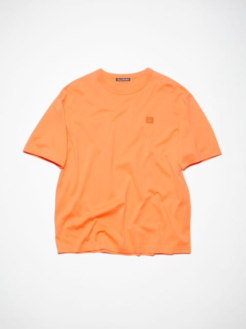 Acne Studios Crew neck t-shirt - Relaxed fit - Mandarin orange