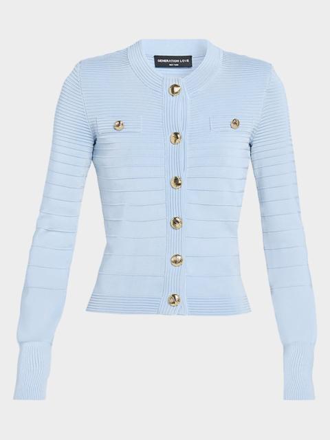 GENERATION LOVE Lilla Bandage Knit Cardigan