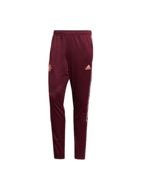 adidas adidas Mufc Travel Pnt Manchester United Soccer/Football Sports Long Pants Red FR3868
