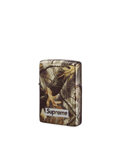 Supreme Realtree Hardwood Camo logo-print Zippo lighter