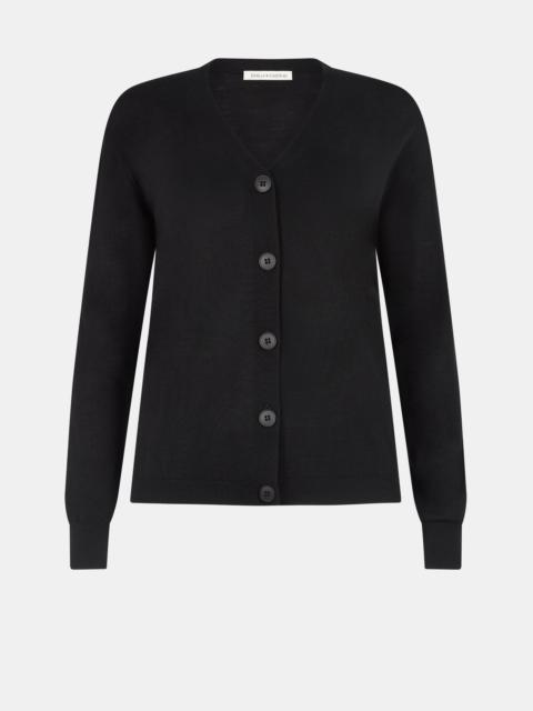 EMILIA WICKSTEAD Jaynie Black Knit Cardigan