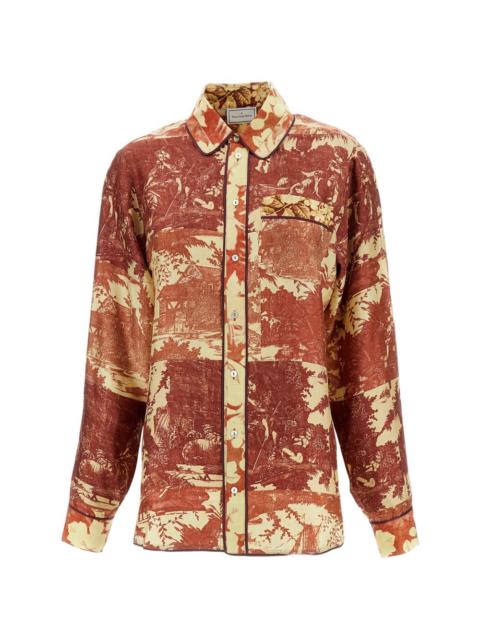 Pierre-Louis Mascia abstract-print shirt