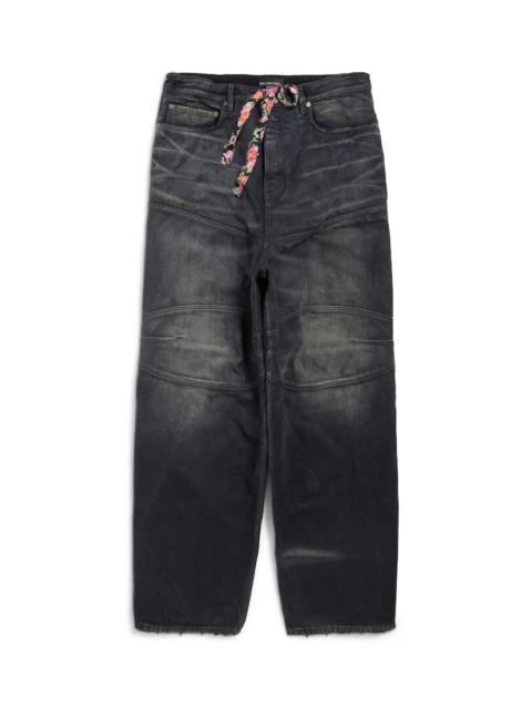 BALENCIAGA Men's Baggy Pants in Black