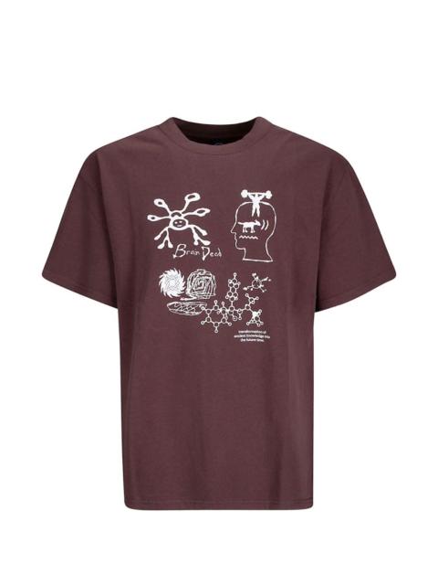 BRAIN DEAD Ancient Knowledge printed T-shirt
