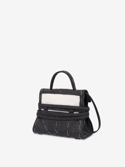 MOSCHINO TIE ME SMALL HAND BAG