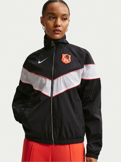 Nike Chelsea FC Windrunner Women's Nike Soccer UV Woven Full-Zip Jacket