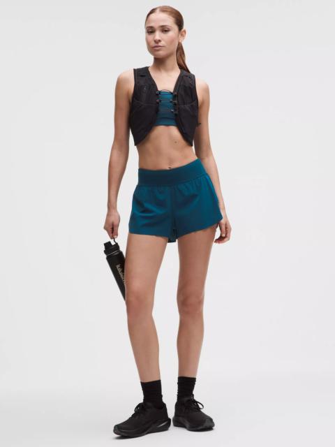lululemon Fast and Free Mid-Rise Split Short 3" *Updated Design