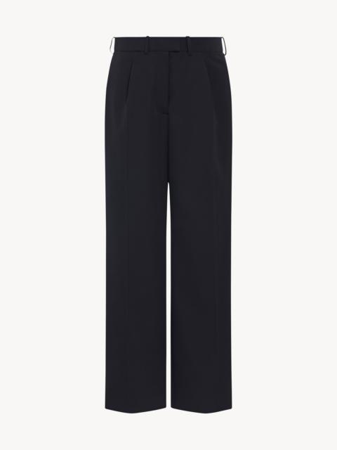 The Row Roan Pant in Viscose and Virgin Wool