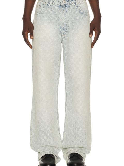 MISBHV Monogram Ocean Washed Jeans