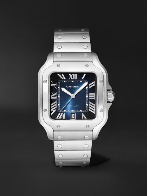 Cartier Santos de Cartier Automatic Interchangeable Steel Watch, Ref. WSSA0071