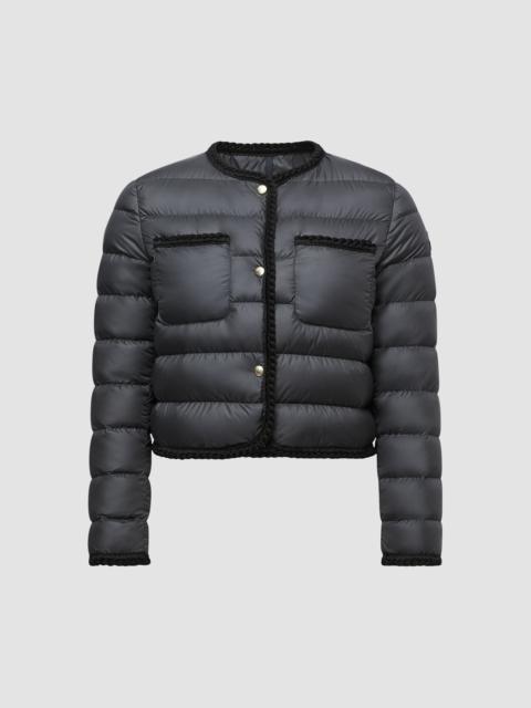 Moncler Gencay Braided Trim Short Down Jacket