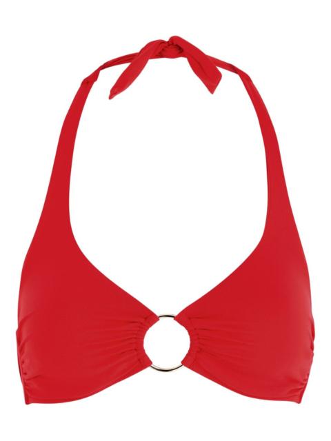 MELISSA ODABASH Brussels ring-detail bikini top